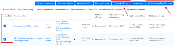 Bekijk en vergelijk offertes