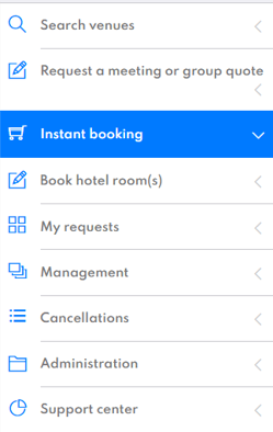 Instant booking screenshot EN