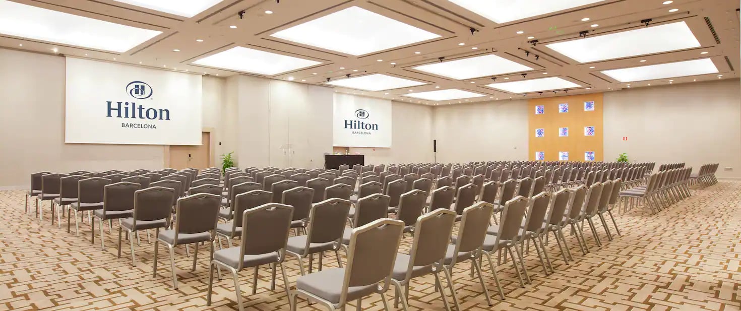 Hilton Barcelona's biggest meeting room